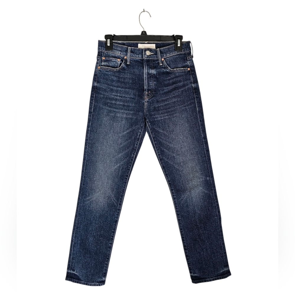 MOTHER Straight Leg Jeans - Indigo Blue
